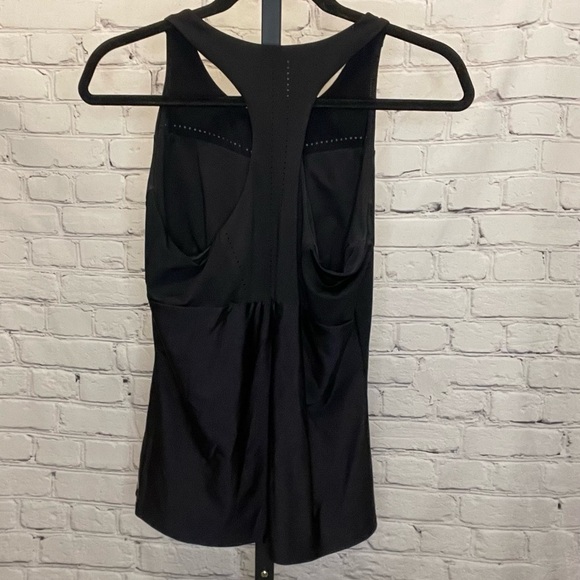 Fabletics Black Razor Back Tank Top - Picture 2 of 3